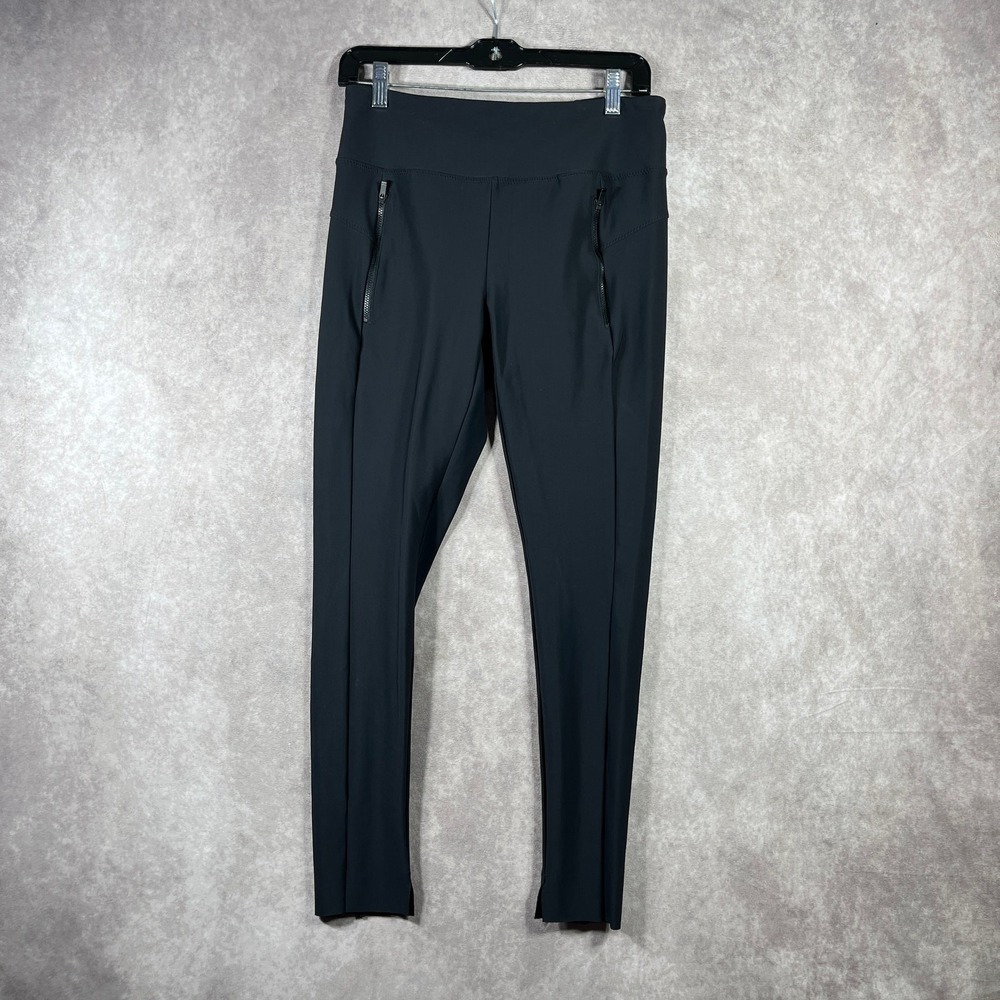 Athleta Stellar Tight Pant Womens Small Black High Rise Athleisure Travel Casual